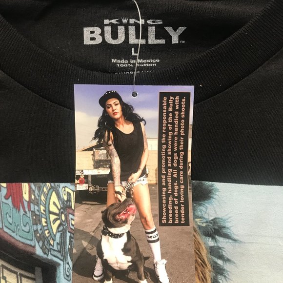 (L) King Bully brand Gucci Men's Tee NWT DGA - Picture 4 of 5